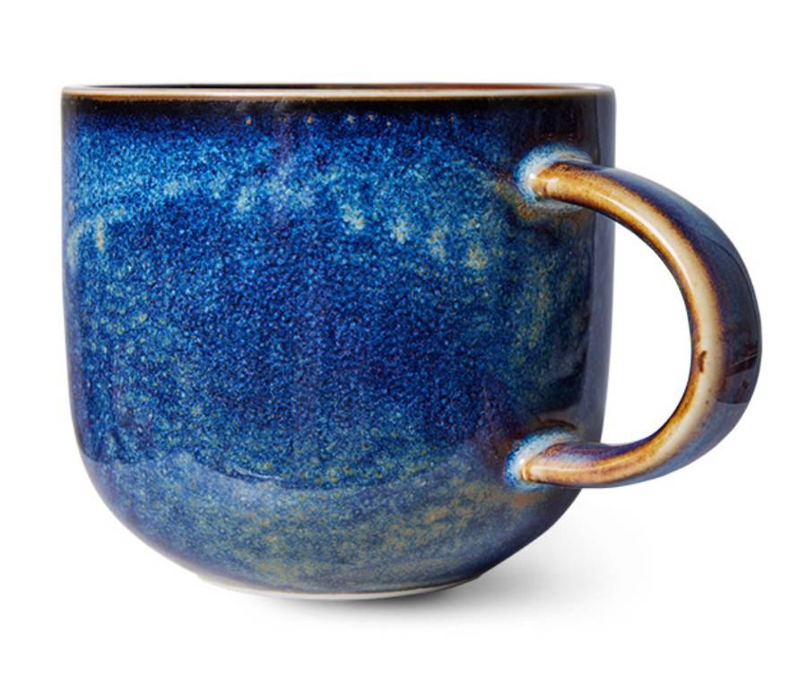 Home Chefs Ceramics: Mug Rustic Blue