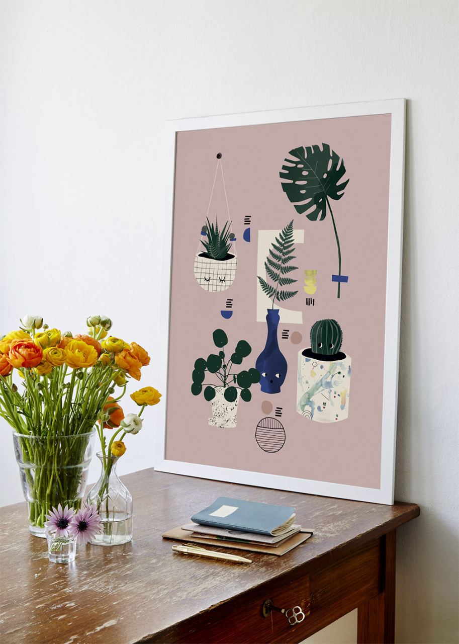 Botanical Still Life Poster (50 x 70 cm)