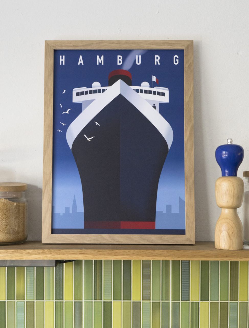 Hamburg Hafen Poster