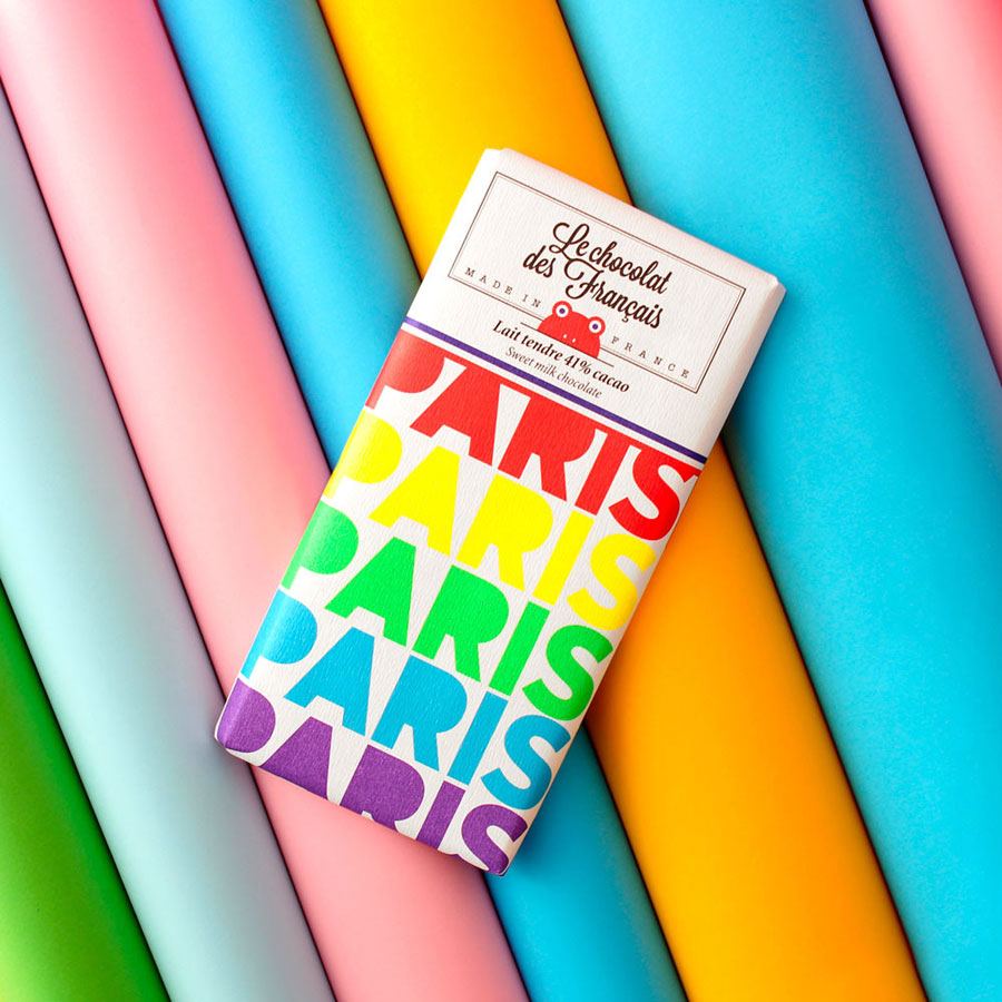 Paris Multicolore Milchschokolade 80g