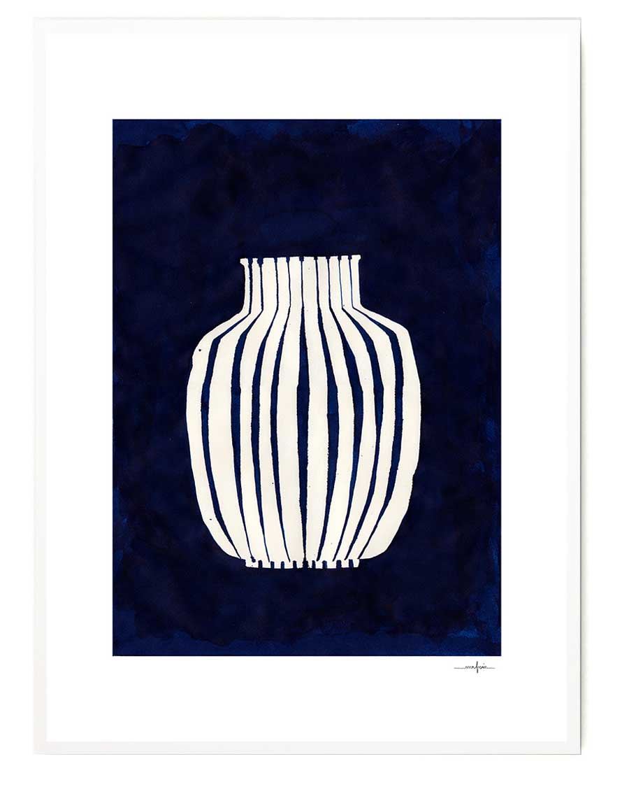 Blue Vase Print (30 x 40cm)
