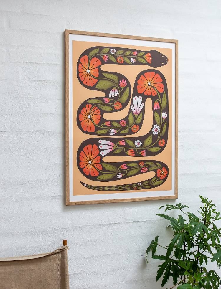 Snake Poster (50x70cm)
