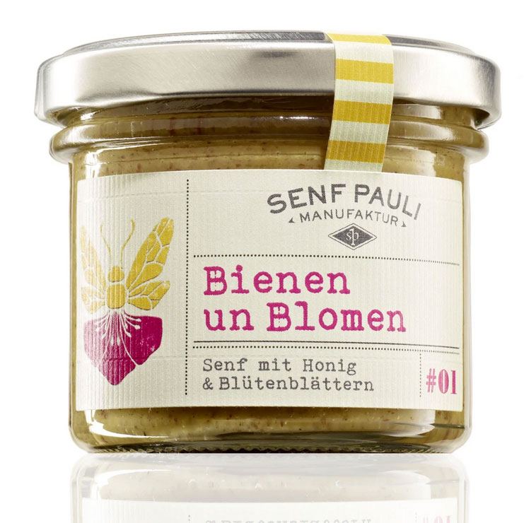 Senf Pauli - Bienen un Blomen