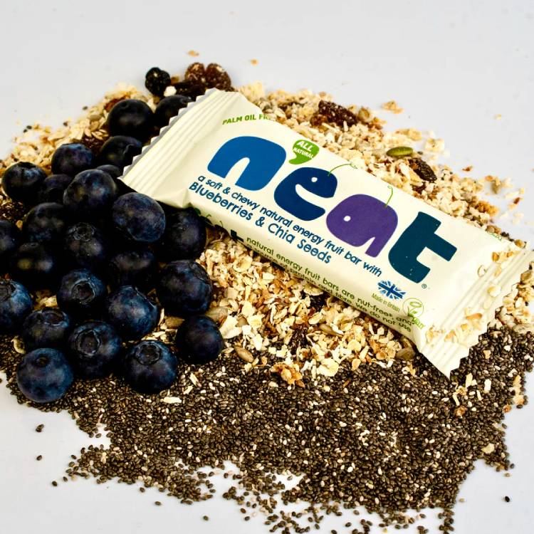 N'eat Blueberries & Chia Seeds Natural Energy Bar (45g)