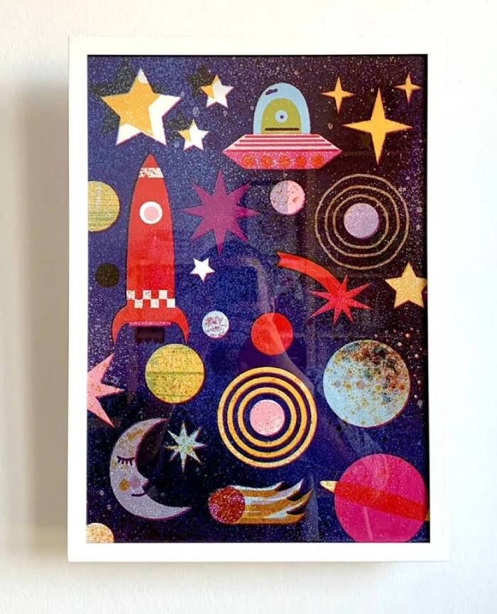 Outer Space Print (Din A3)
