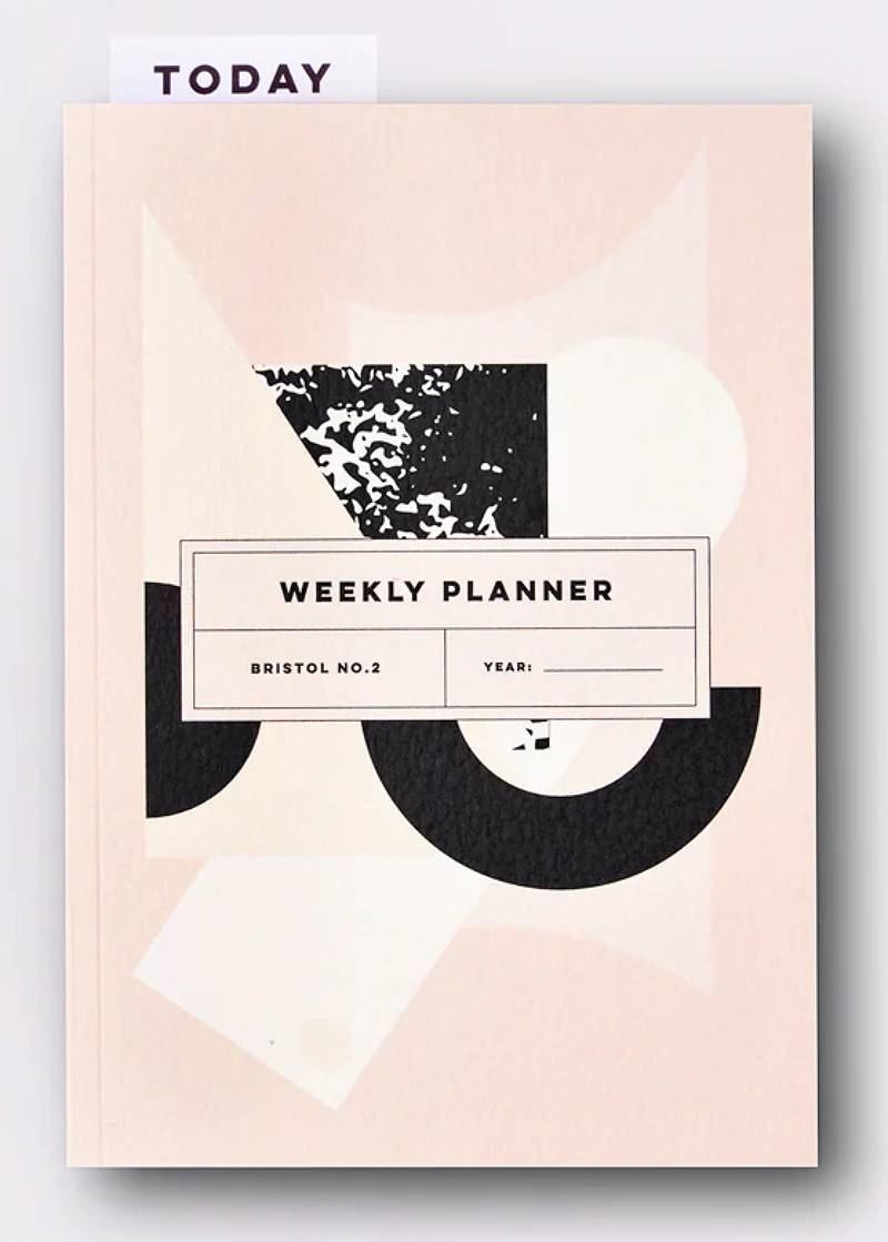Bristol No. 2 Undated Weekly Planner Book