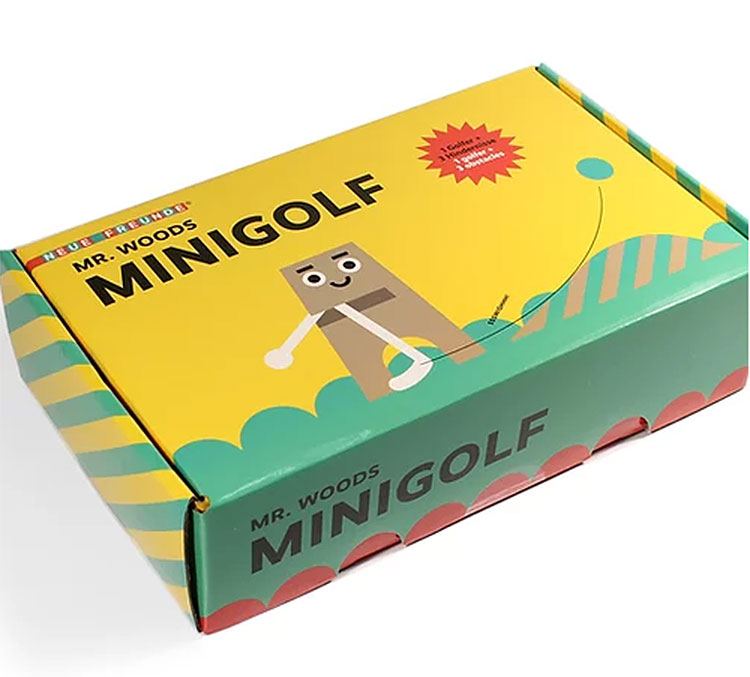 Mr. Woods - Minigolf Spielset (8-teilig)