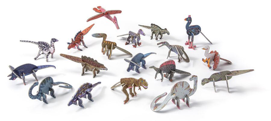 ToyChoc Box Dinosaurier (div.)