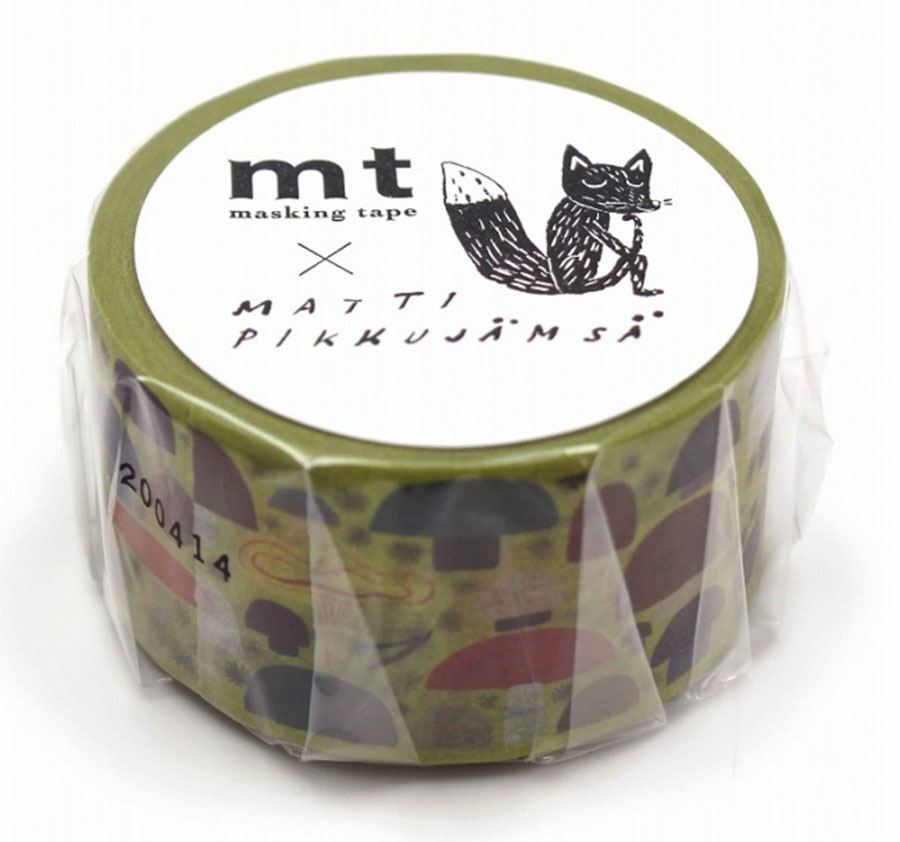 mt Masking Tape Mushroom by Matti Pikkujamsa