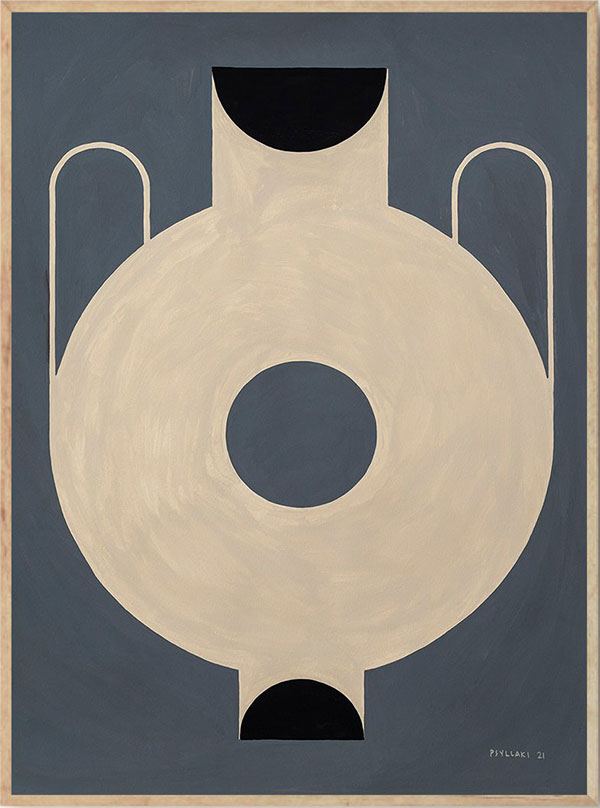 Circular Vase Poster (50x70cm)
