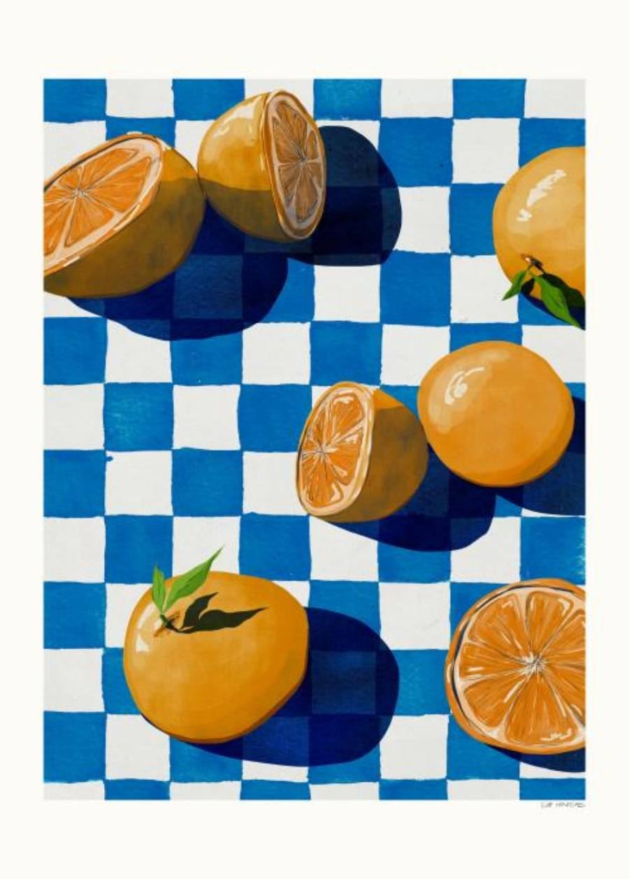 Snacks From The Orange Tree Poster (70x100cm)