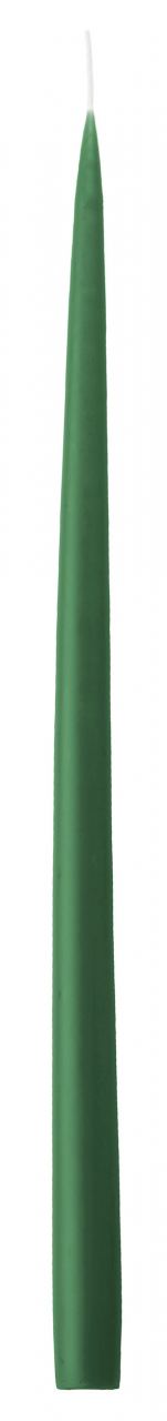 Hand Dipped Candle Bottle Green H35cm