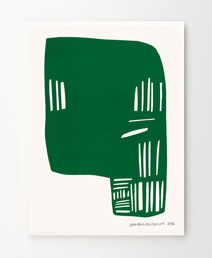 Corpus Green Print (30x40cm)