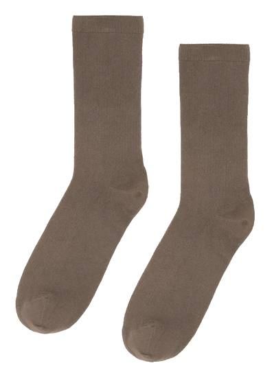 Classic Organic Socks Warm Taupe