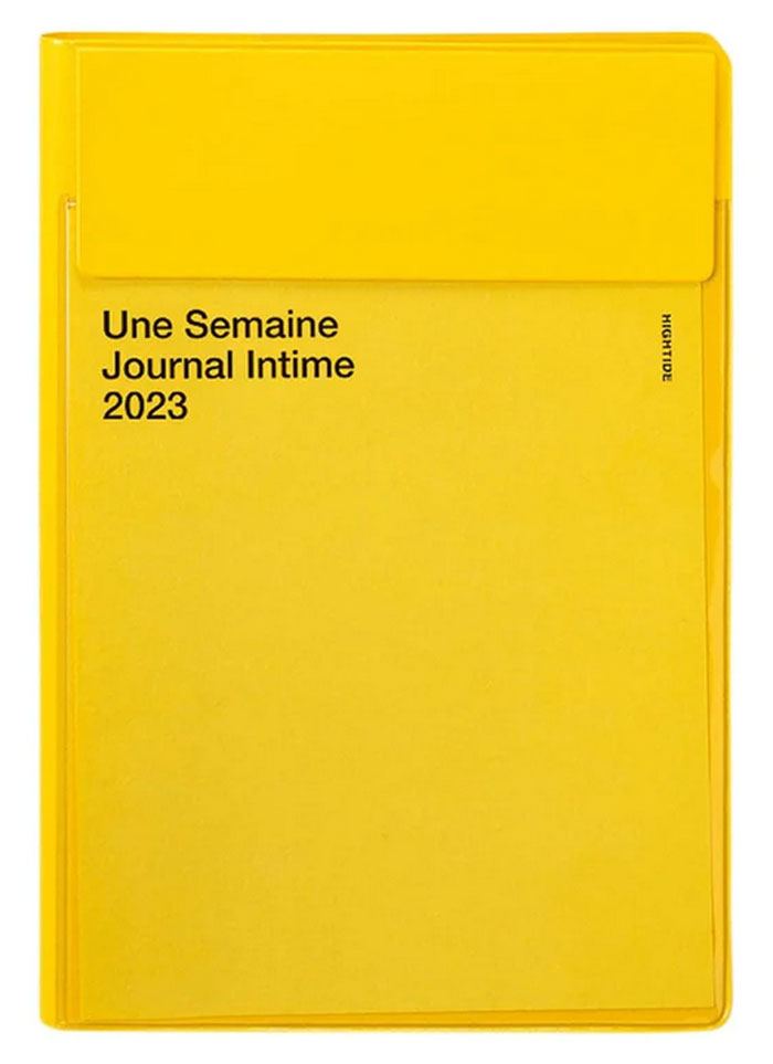 Iris 2023 Diary Yellow