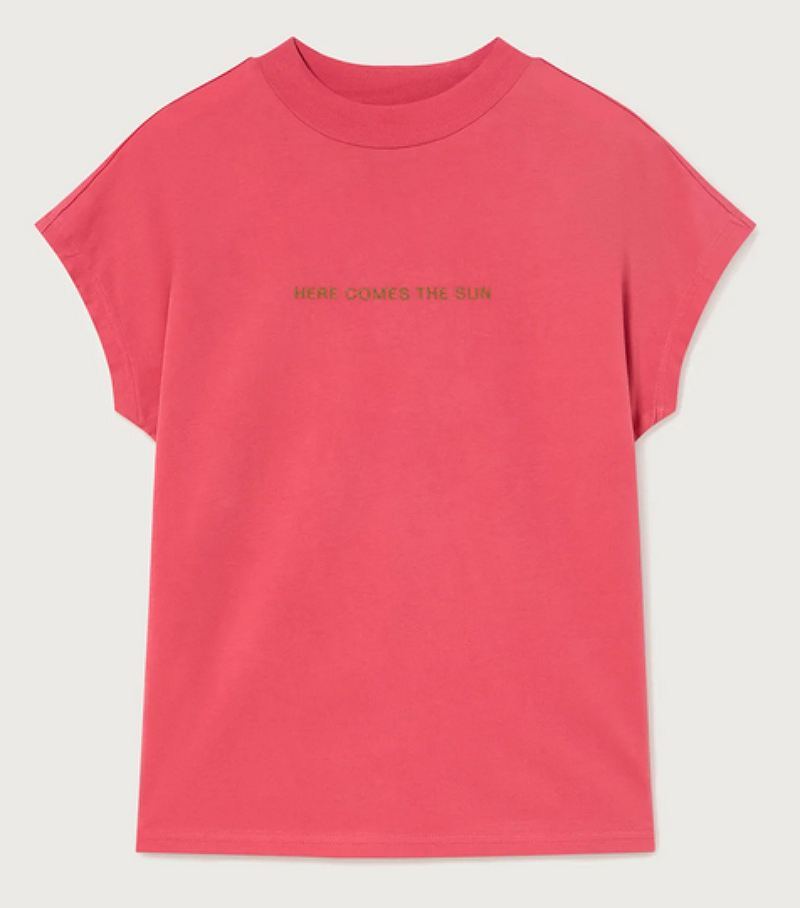 Here Comes The Sun T-Shirt Pink