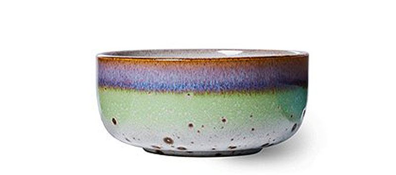 70's Ceramic Dessert Bowl Freak Out #1