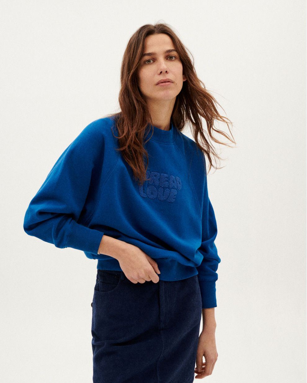 Spread Love Klein Blue Sweatshirt