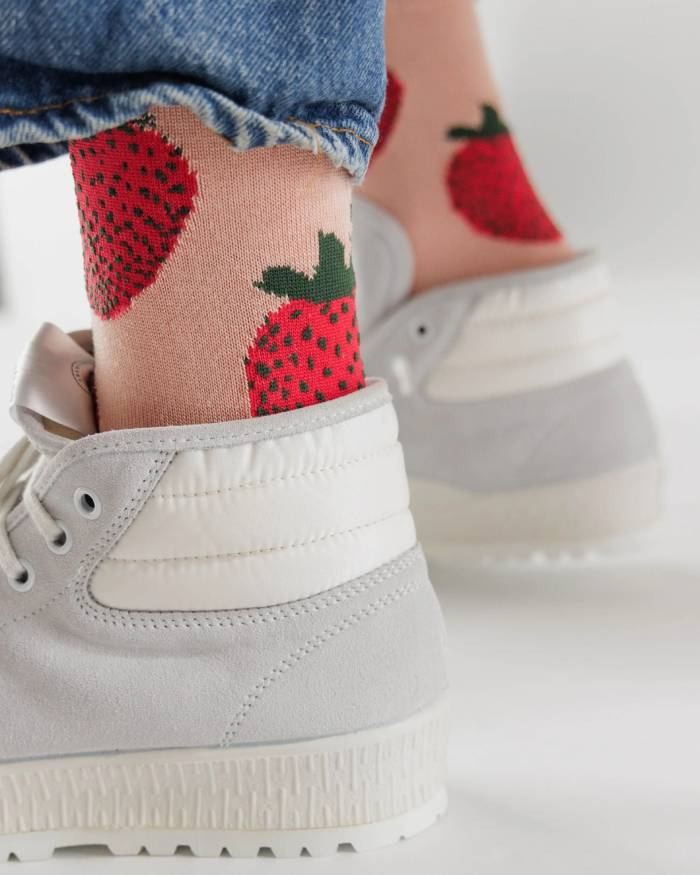 Crew Sock Strawberry
