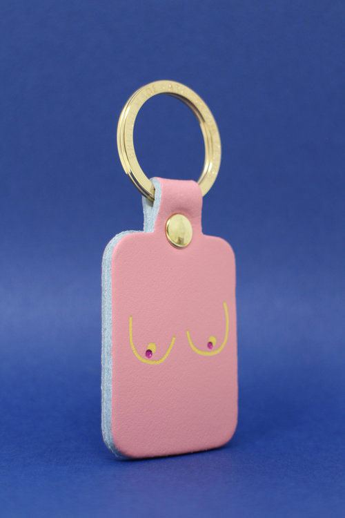 Boobs Schlüsselanhänger Baby Pink