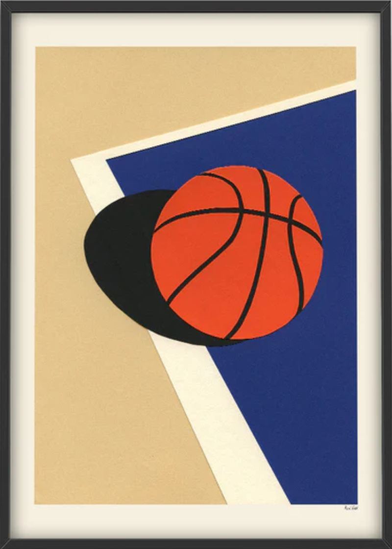 Basketball Print (30x40cm)