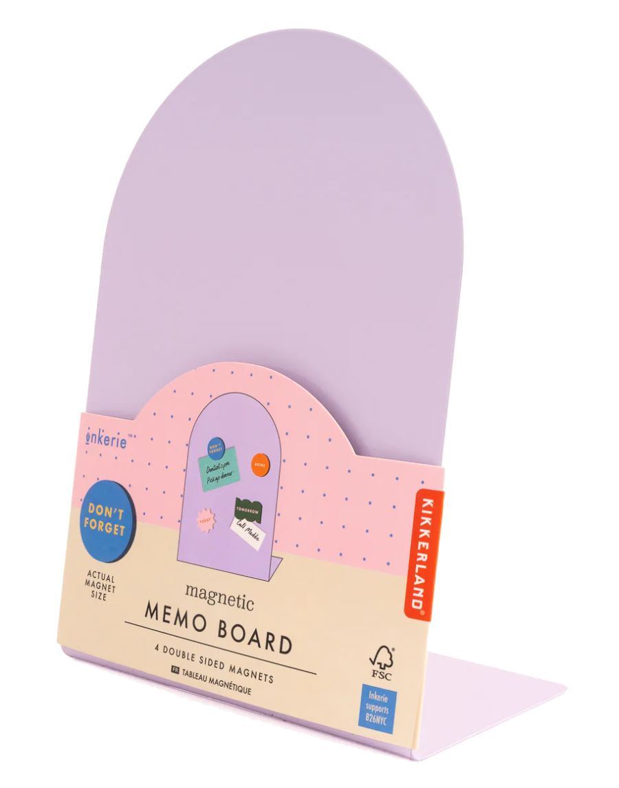 Inkerie Purple Memo Board