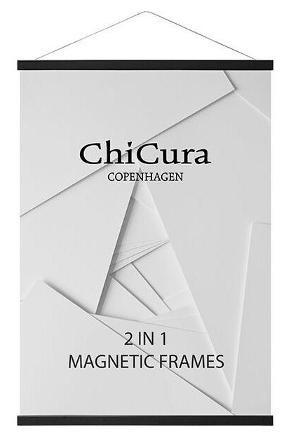 ChiCura Posterleiste Schwarz 31cm