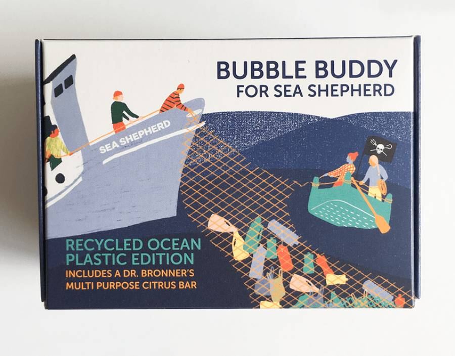 Seifenablage Bubble Buddy For Sea Shepherd inkl. Seife