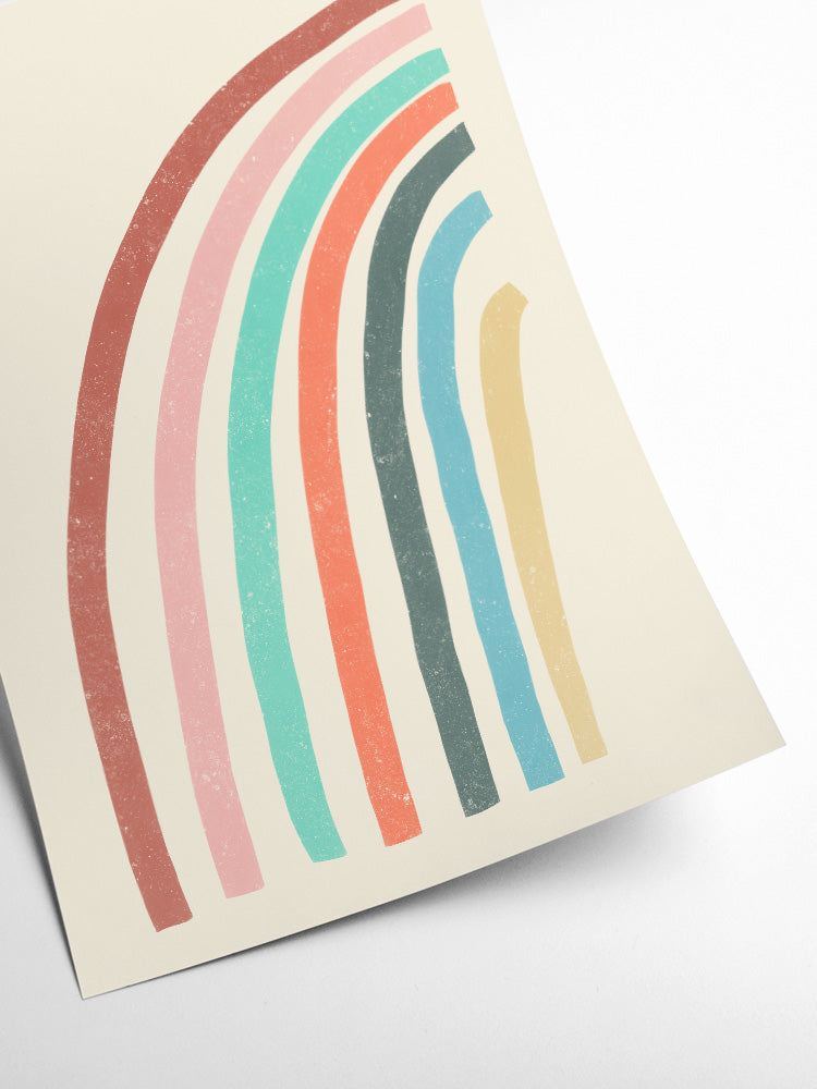 Rainbow Joy Print (30x40cm)