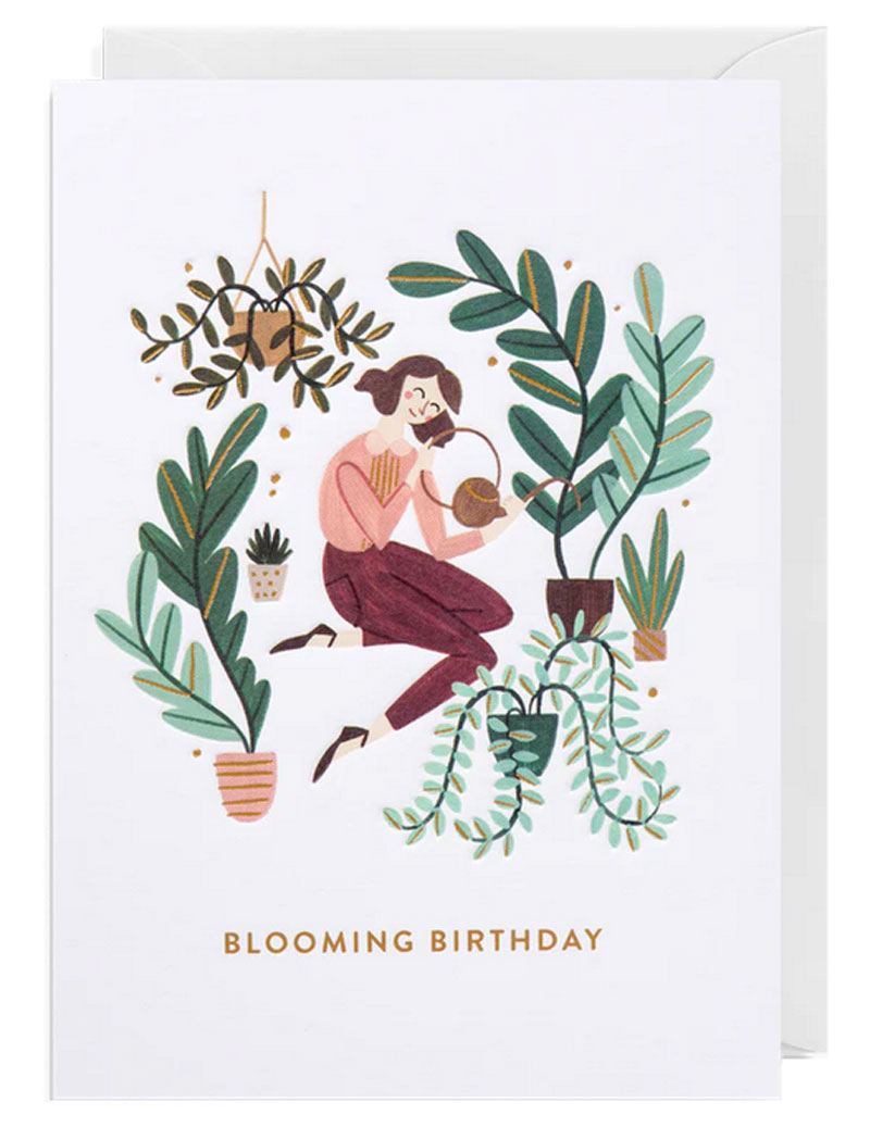 Meghann Rader Blooming Birthday Klappkarte