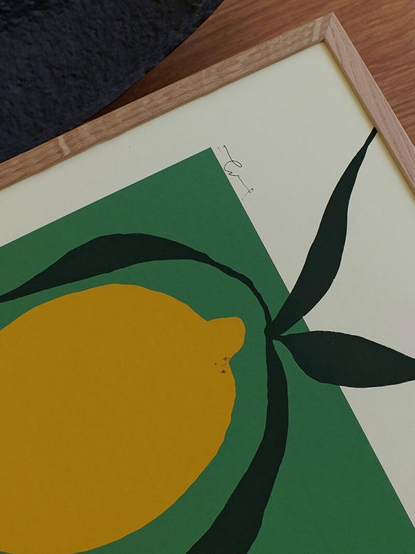 Green Lemon Print (30x40cm)