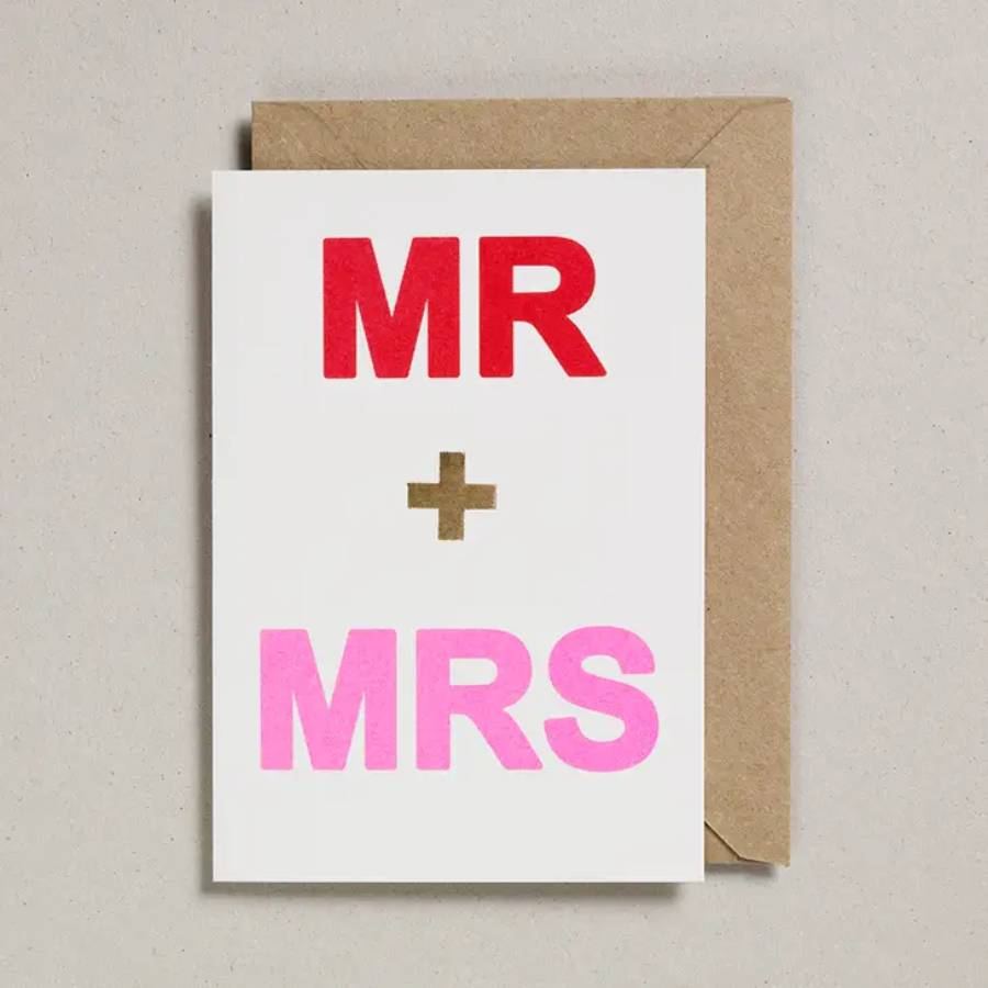 Mr + Mrs Karte