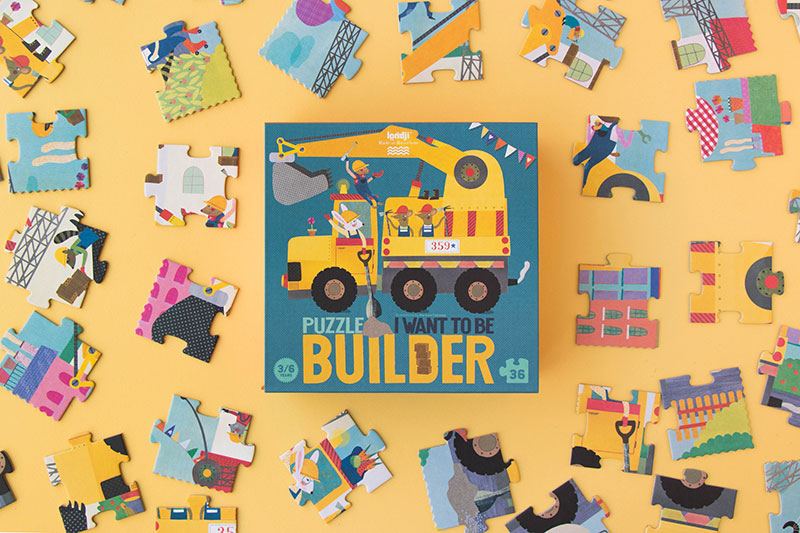 I want to be... Builder Puzzle