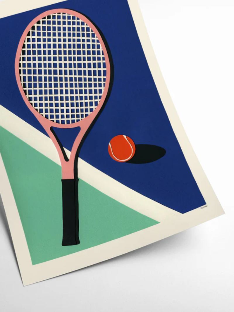 Tennis Club II Print (30x40cm)