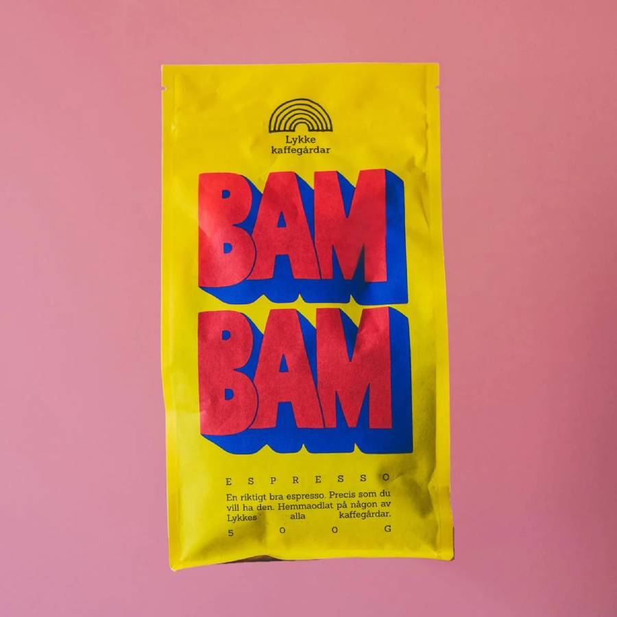 BAM BAM Espressokaffee • Ganze Bohne • 500g
