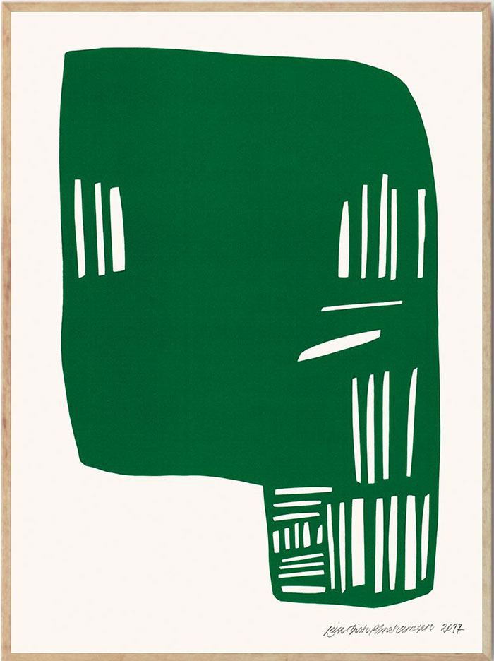 Corpus Green Print (40x50cm)