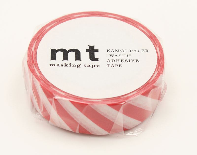 mt Masking Tape Stripe Red