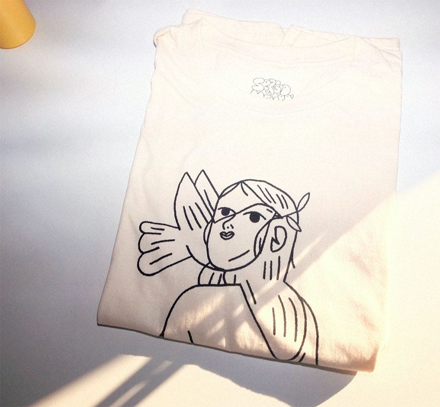 Dove + Girl T-Shirt