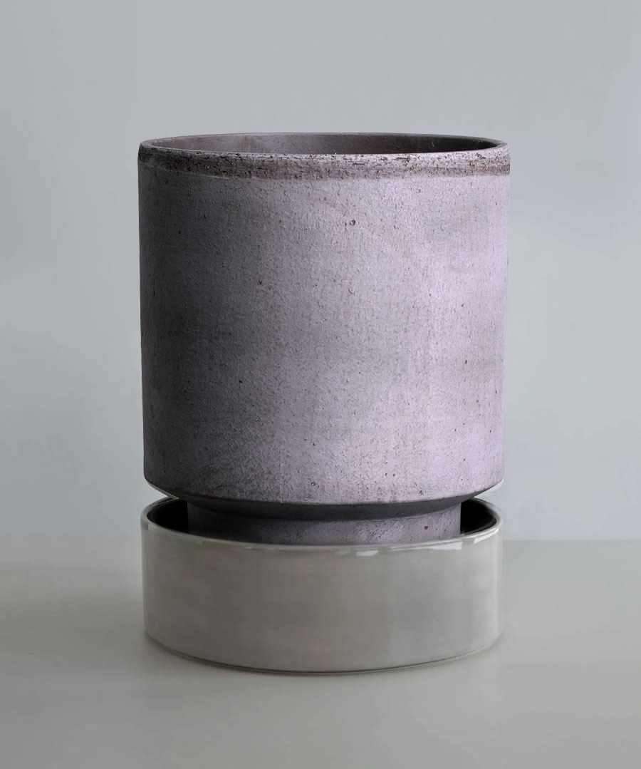 Hoff Pot Set Grey Pearl Grey (2 Größen)