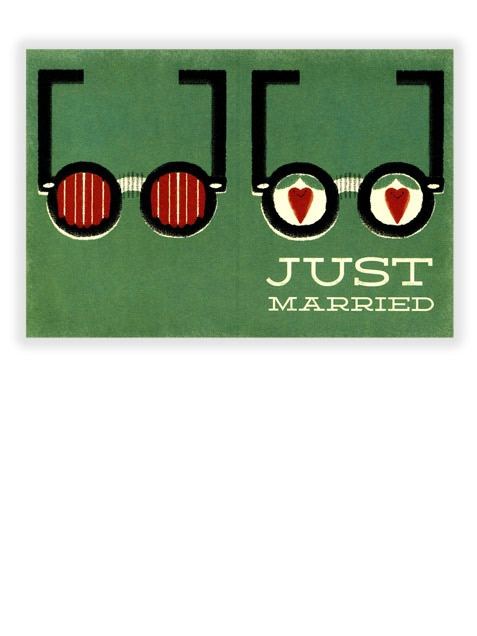 Just Married Klappkarte