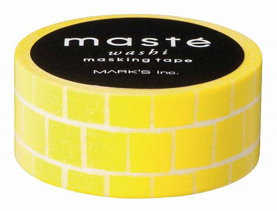 Maste Tape Yellow Block