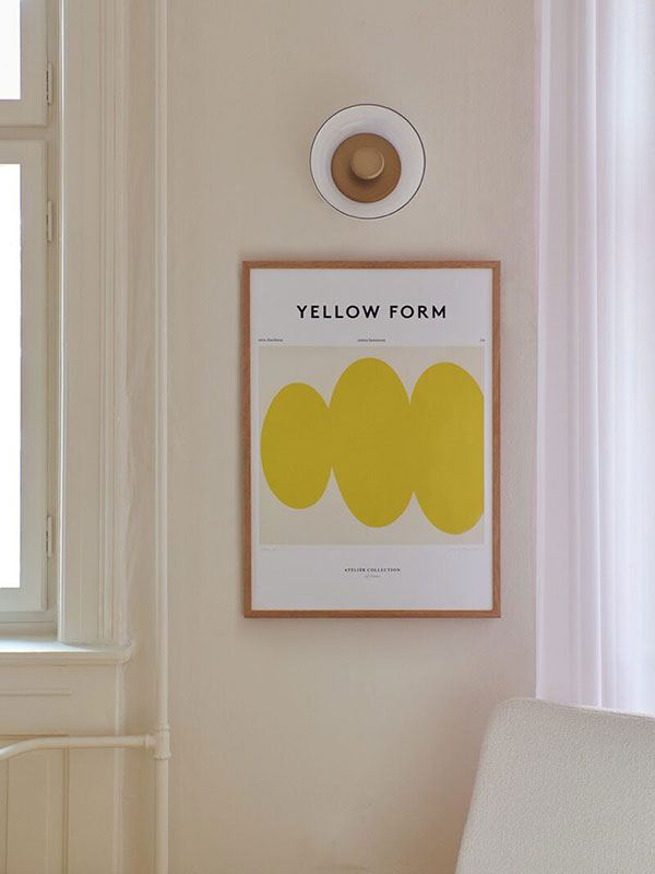 Yellow Form Poster (50x70cm)