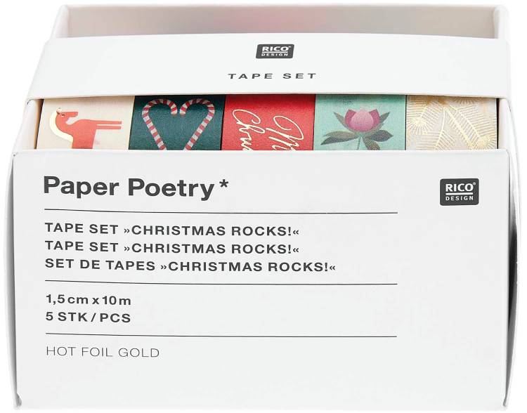 Tape Set Christmas Rocks!