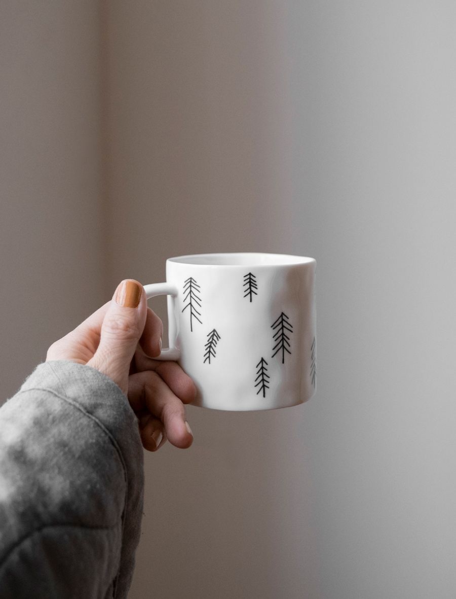 Tall Cup with Ear Henkeltasse