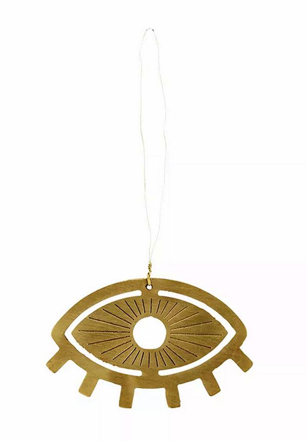 Hanging Eye Ornament aus Messing