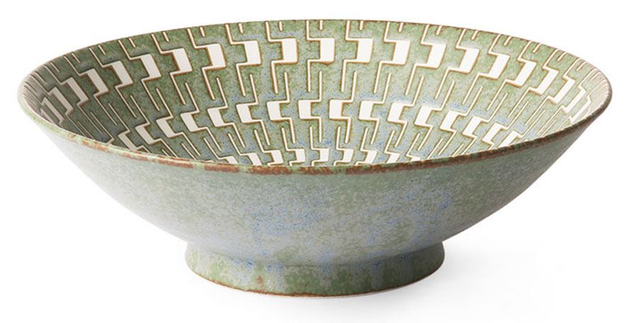 Kyoto Ceramics: Japanese Ceramic Salad Bowl