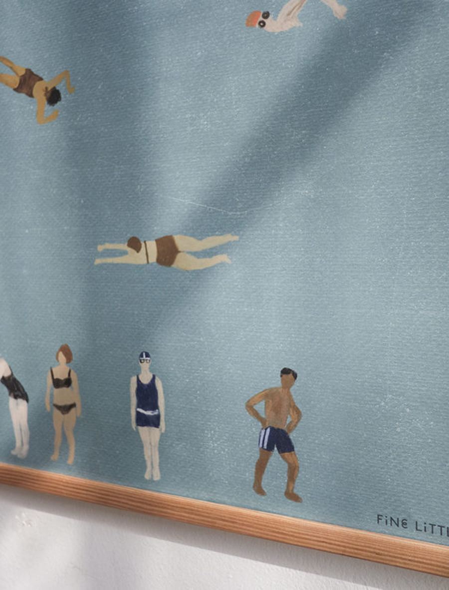 Swimmers Poster (70 x 100 cm)