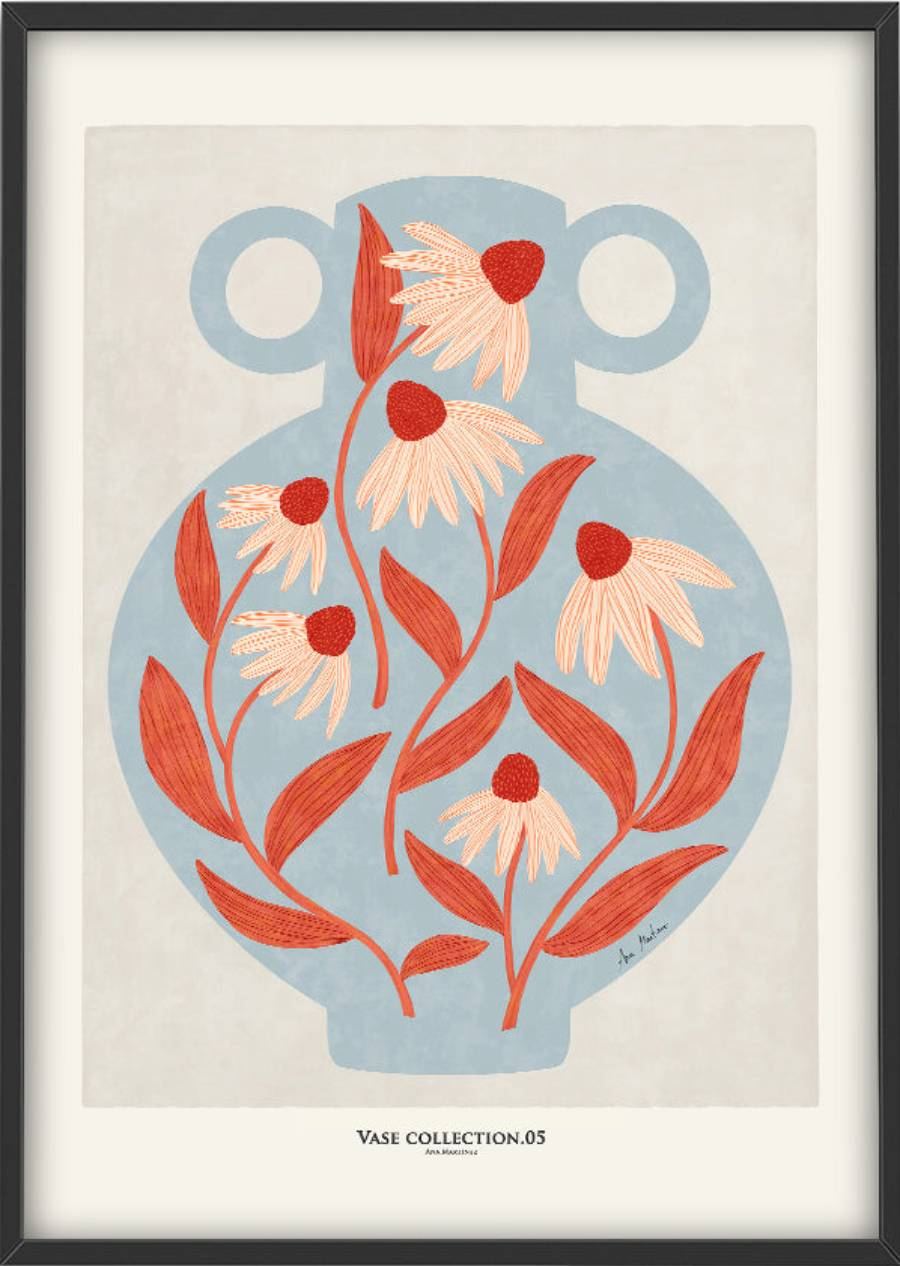 Vase Collection II Poster (50x70cm)