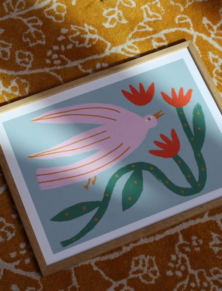 Free Bird Print (30x40cm)