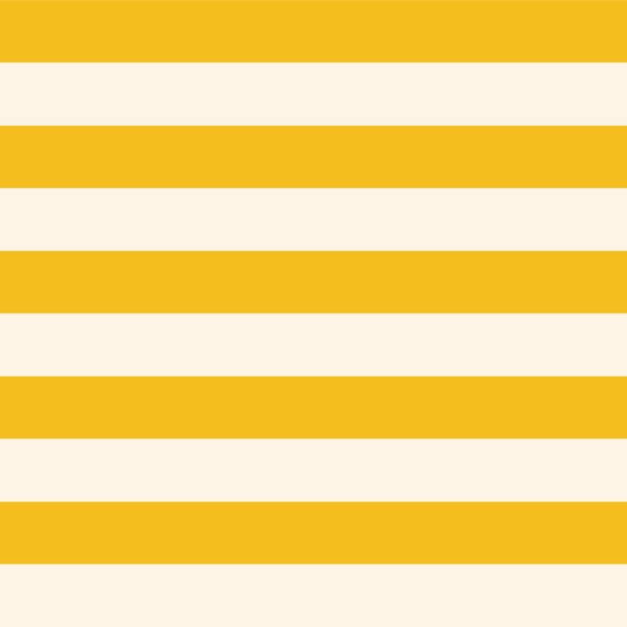 Kissen Streifen Gelb&Beige (50x50cm)